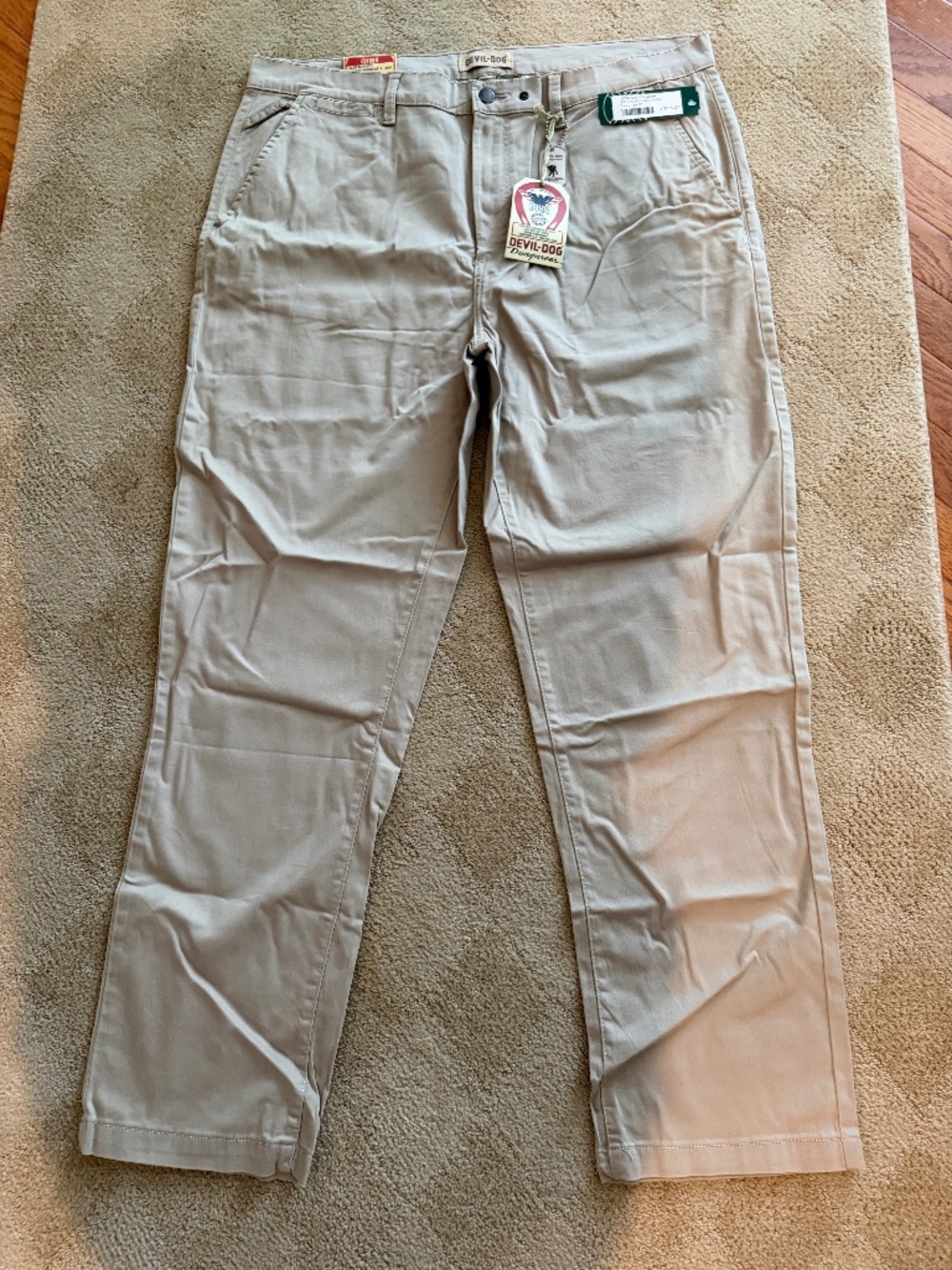 Men’s Devil-Dog Brushed Cotton Dungarees